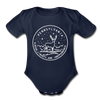 Pennsylvania Baby Bodysuit - Organic State Design Pennsylvania Baby Bodysuit - dark navy