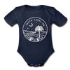 South Carolina Baby Bodysuit - Organic State Design South Carolina Baby Bodysuit - dark navy