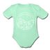 South Dakota Baby Bodysuit - Organic State Design South Dakota Baby Bodysuit - light mint