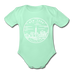 New York Baby Bodysuit - Organic State Design New York Baby Bodysuit - light mint
