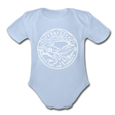 Tennessee Baby Bodysuit - Organic State Design Tennessee Baby Bodysuit - sky
