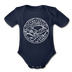 Tennessee Baby Bodysuit - Organic State Design Tennessee Baby Bodysuit - dark navy