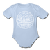 Virginia Baby Bodysuit - Organic State Design Virginia Baby Bodysuit - sky