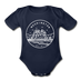 Washington Baby Bodysuit - Organic State Design Washington Baby Bodysuit - dark navy