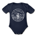 Texas Baby Bodysuit - Organic State Design Texas Baby Bodysuit - dark navy