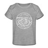 Arizona Baby T-Shirt - Organic State Design Arizona Infant T-Shirt - heather gray
