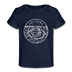 Arizona Baby T-Shirt - Organic State Design Arizona Infant T-Shirt - dark navy