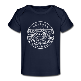 Arizona Baby T-Shirt - Organic State Design Arizona Infant T-Shirt