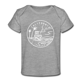 California Baby T-Shirt - Organic State Design California Infant T-Shirt