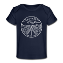 Nevada Baby T-Shirt - Organic State Design Nevada Infant T-Shirt - dark navy