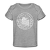 Rhode Island Baby T-Shirt - Organic State Design Rhode Island Infant T-Shirt - heather gray