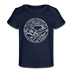 Tennessee Baby T-Shirt - Organic State Design Tennessee Infant T-Shirt - dark navy