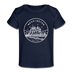 Washington Baby T-Shirt - Organic State Design Washington Infant T-Shirt - dark navy