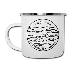 Indiana Camp Mug - State Design Indiana Mug