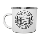 Florida Camp Mug - State Design Florida Mug - white