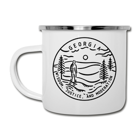 Georgia Camp Mug - State Design Georgia Mug