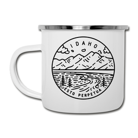 Idaho Camp Mug - State Design Idaho Mug