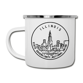 Illinois Camp Mug - State Design Illinois Mug