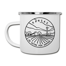 Kansas Camp Mug - State Design Kansas Mug