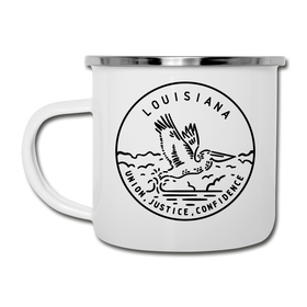 Louisiana Camp Mug - State Design Louisiana Mug