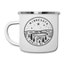 Minnesota Camp Mug - State Design Minnesota Mug - white