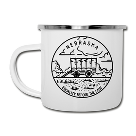Nebraska Camp Mug - State Design Nebraska Mug