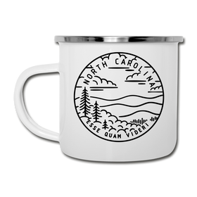 North Carolina Camp Mug - State Design North Carolina Mug