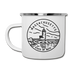 Massachusetts Camp Mug - State Design Massachusetts Mug - white