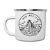 New Mexico Camp Mug - State Design New Mexico Mug - white