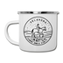 Oklahoma Camp Mug - State Design Oklahoma Mug - white