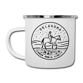 Oklahoma Camp Mug - State Design Oklahoma Mug