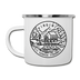 Virginia Camp Mug - State Design Virginia Mug - white