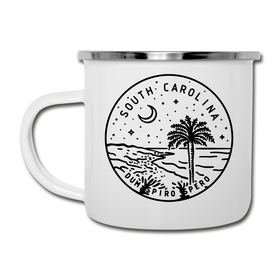 South Carolina Camp Mug - State Design South Carolina Mug