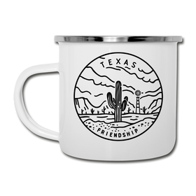 Texas Camp Mug - State Design Texas Mug