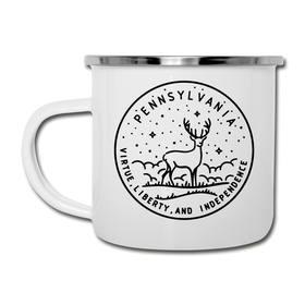 Pennsylvania Camp Mug - State Design Pennsylvania Mug