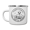 Pennsylvania Camp Mug - State Design Pennsylvania Mug