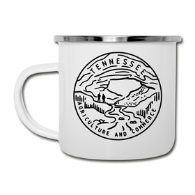 Tennessee Camp Mug - State Design Tennessee Mug