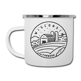 Wisconsin Camp Mug - State Design Wisconsin Mug