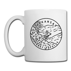 Arkansas Ceramic Mug - State Design Arkansas Mug