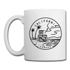 California Ceramic Mug - State Design California Mug