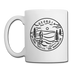 Georgia Camp Mug - State Design Georgia Mug - white