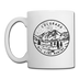 Colorado Camp Mug - State Design Colorado Mug - white