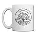 Connecticut Camp Mug - State Design Connecticut Mug - white