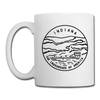 Indiana Ceramic Mug - State Design Indiana Mug