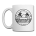 Hawaii Camp Mug - State Design Hawaii Mug - white
