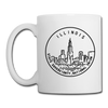 Illinois Ceramic Mug - State Design Illinois Mug