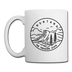 Montana Camp Mug - State Design Montana Mug - white