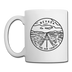 Nevada Camp Mug - State Design Nevada Mug - white