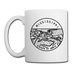 Mississippi Camp Mug - State Design Mississippi Mug - white