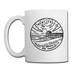 New Jersey Camp Mug - State Design New Jersey Mug - white